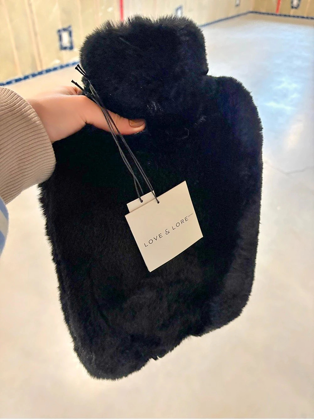 Love & Lore Faux Fur Hot water bottle